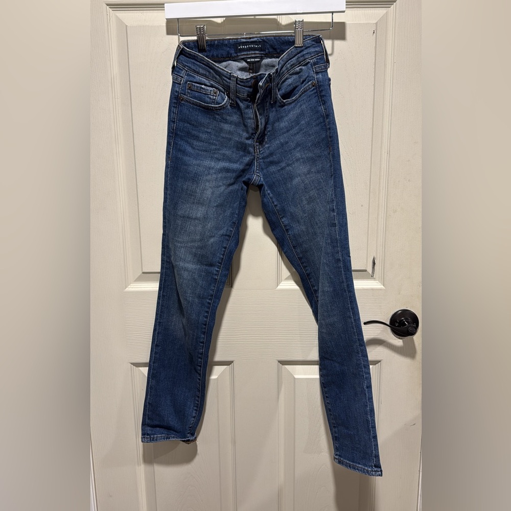 Aeropostale Blue Skinny Jeans